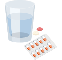 イメージ:飲み薬のイラスト
