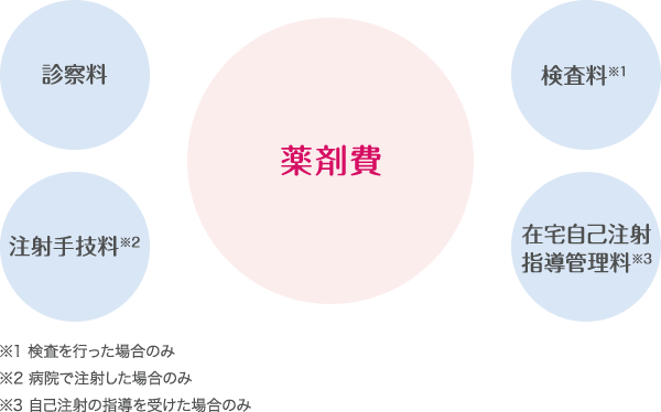 治療中にかかる費用