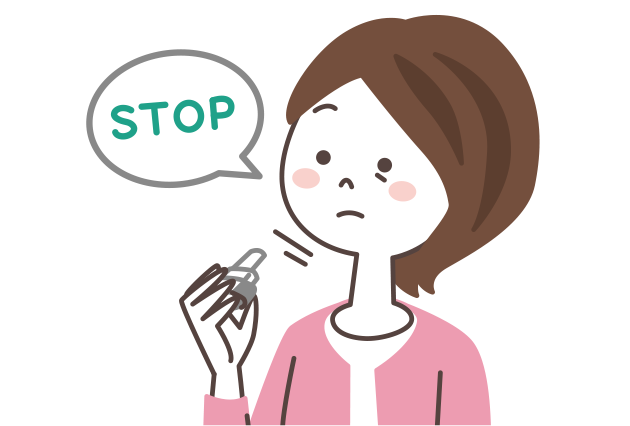 イメージ：勢いよく深く吸入したら、ブリーズヘラー®を口から外して口を閉じ、苦しくない程度に息を3～5秒間止める