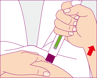 ペンを離します。