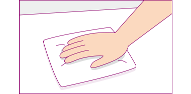 場所を確保します。