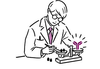 イメージ：総IgE検査（非特異的IgE検査）