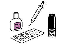 イメージ：薬物療法