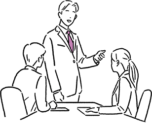 イメージ：集中して仕事ができるようになる