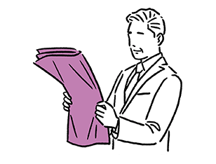 イメージ：新聞や本を集中して読める